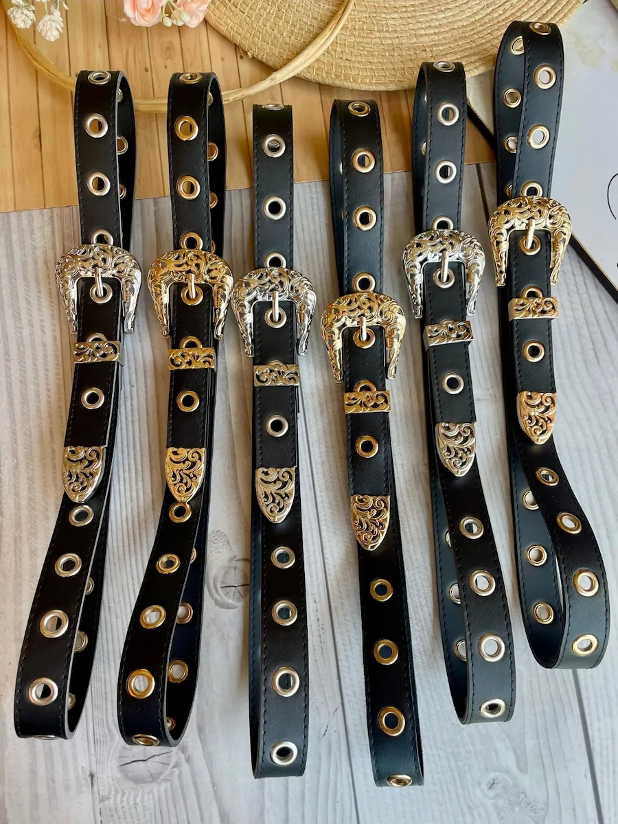 Cinturón Premium MEDALLO Jeans - Diseño para resaltar tu figura en cintura y cadera