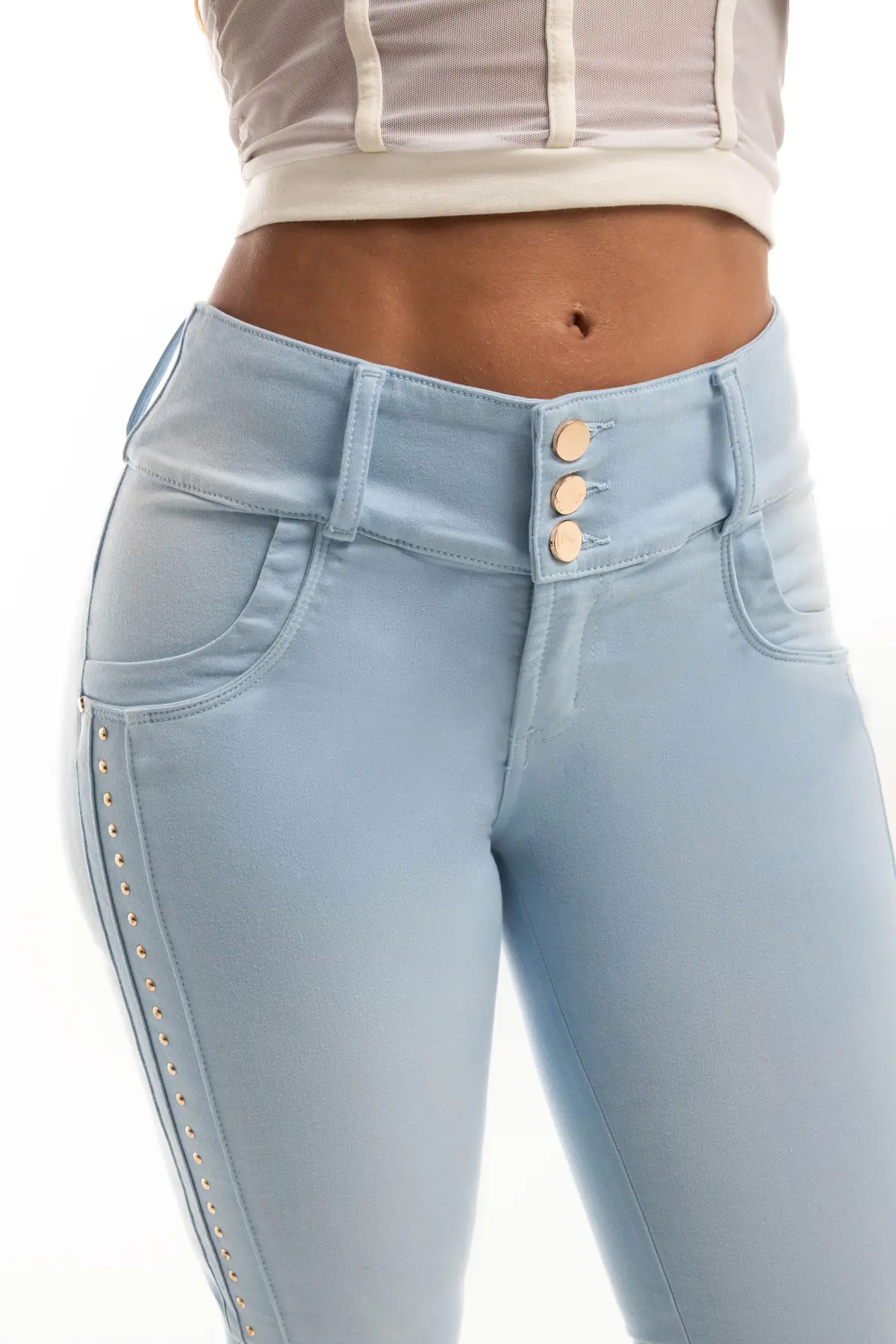 Jean skinny Lujuria Ref. 64880 vista dos delantera